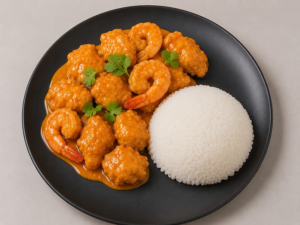 Dynamite Chicken & Shrimp